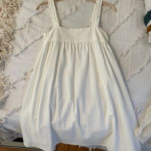 Super cute white sundress from Zara.